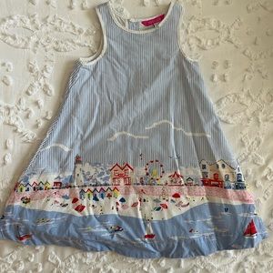 Toddler Girl’s Beach Scene Dress
